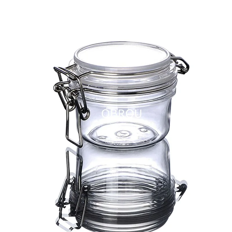 OBROU 10PCS Stainless Steel Sealed Cans Empty Cosmetic Packaging Face