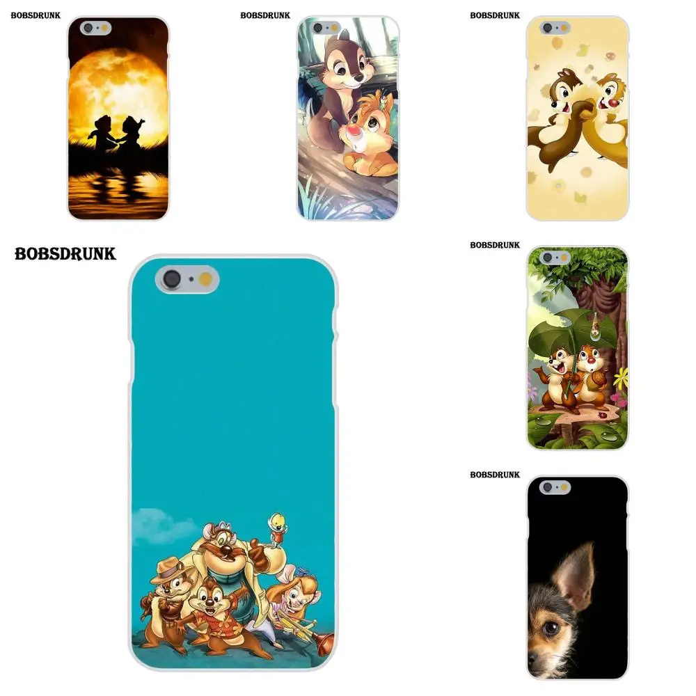 

EJGROUP Soft Coque Case For iPhone 4 4S 5 5C SE 6 6S 7 8 Plus X For iPhone X 4 4S 5 5C SE 6 6S 7 8 Plus Lovely Dale And Chip