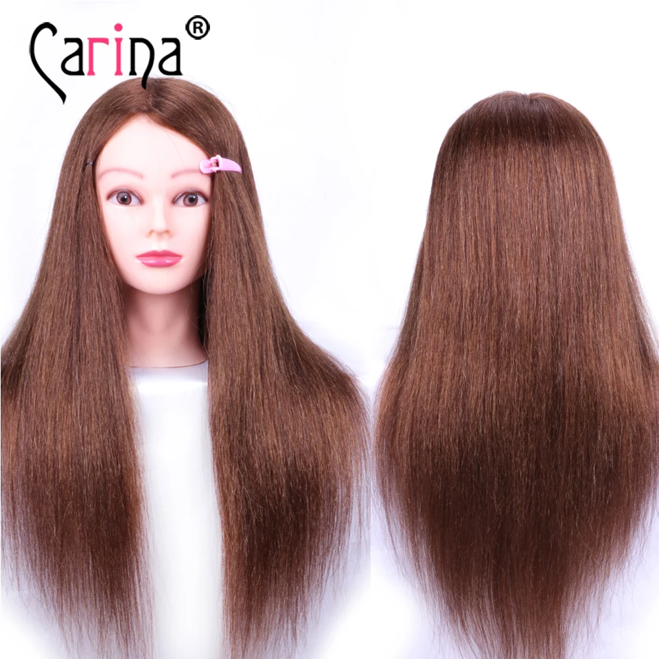 

Training Head Professional 55cm Mannequin Head Hairdressing Dolls Head Female Mannequin Hairdressing Styling Nice Head Hair