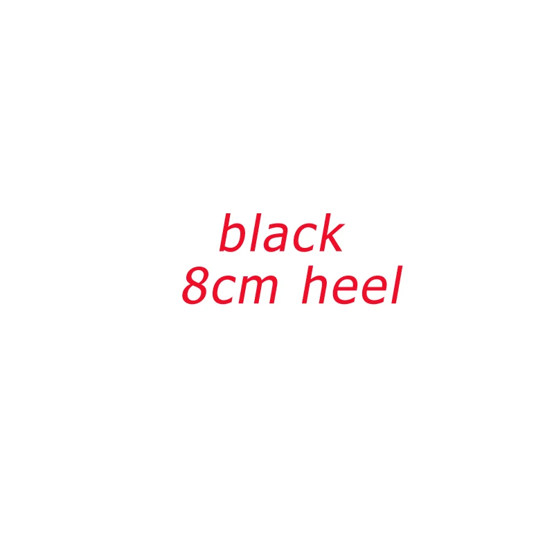 Boussac/женские пикантные туфли-лодочки на высоком каблуке 8 см с леопардовым принтом и острым носком; элегантные женские туфли на среднем каблуке-шпильке; SWB0155 - Цвет: black8