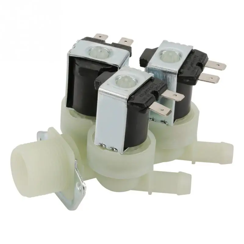 1 шт. AC 220V G3/4 дюймовый электромагнитный клапан 3-ходовой Электрический электромагнитный клапан подвода воды N/C Обычный Электрический соленоид клапан
