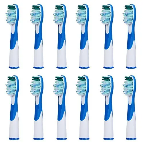 8Pcs Electric Toothbrush Heads Replacement Blue Electronic Spare Tooth