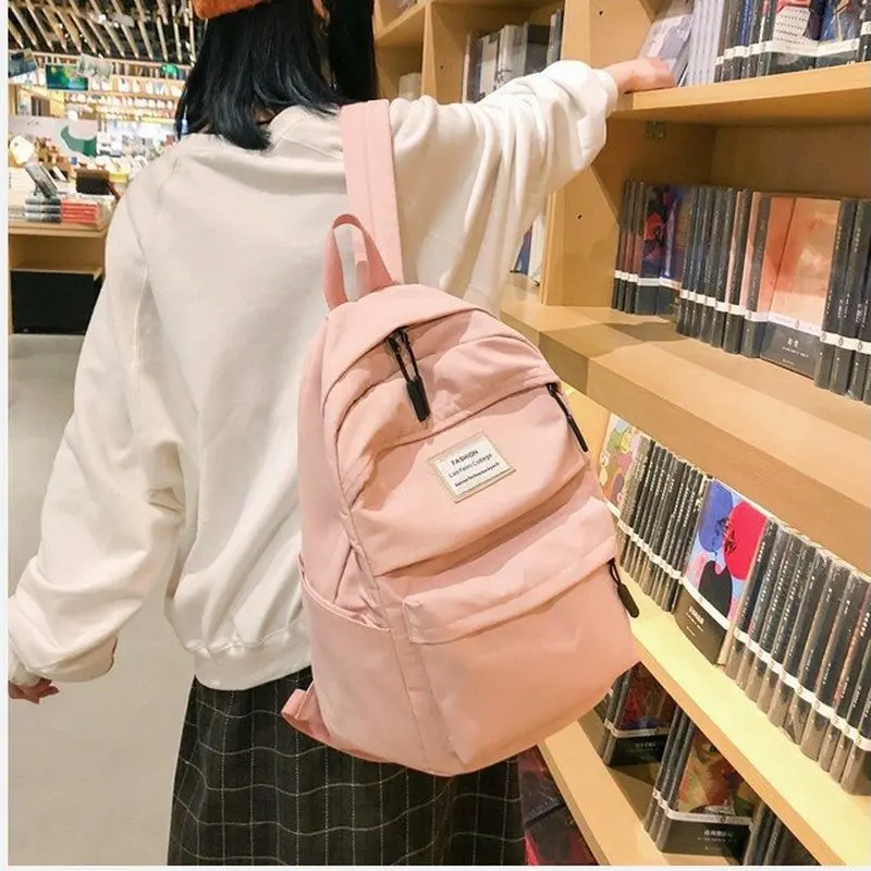 Большие Школьные сумки для девочек-подростков, школьная сумка для колледжа, женская школьная сумка, большой рюкзак для подростков, рюкзак для книг, Оксфорд, водонепроницаемый