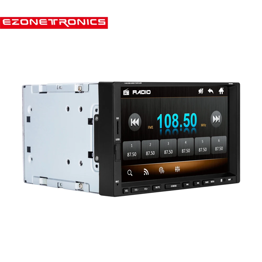 cheap Car 2DIN 7inch screen Support Rear Camera Car Stereo MP4 Player 12V Car MP5 Audio Bluetooth hands free USB Remote Control CW9301