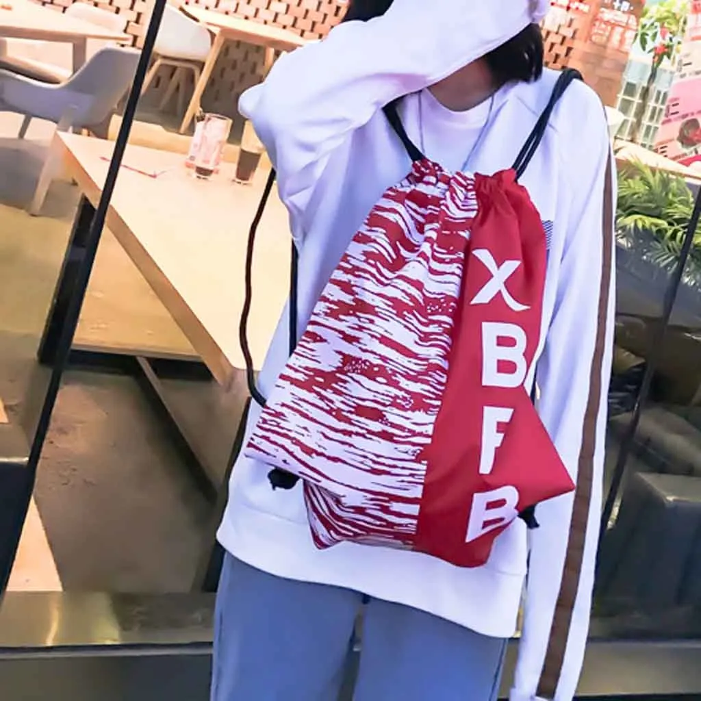 Women Sequin Drawstring Bag Backpack Fitness Bag Unisex Sports Bag Bundle Pocket Beach Bag Mochila Bolso Mujer Casual# Women Sequin Drawstring Bag Backpack Fitness Bag Unisex Sports Bag Bundle Pocket Beach Bag Mochila Bolso Mujer Casual#