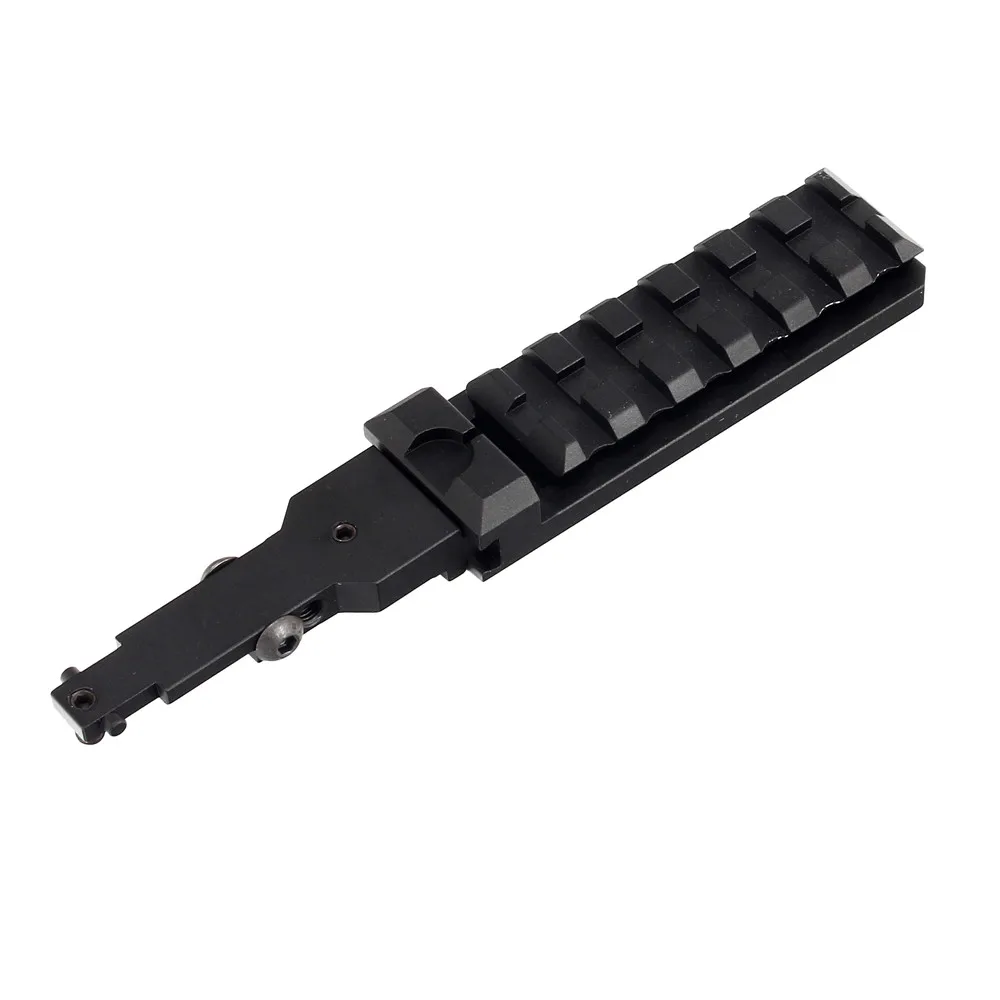 ohhunt Mini Red Dot Sight Mount with Integral Rear Iron Sight AK-47 AK-74 for Aimpoint T1 Micro Primary Arms MD06 and Vortex Sparc (4)