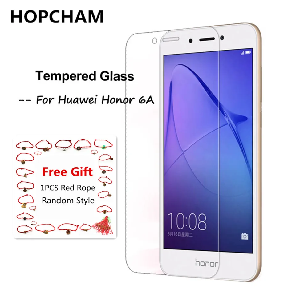 Закаленное стекло 9H для HUAWEI Honor 6A защитная пленка экрана 5 дюймов смартфона с
