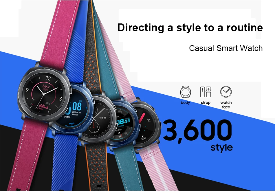 Samsung Gear Sport Smartwatch 3