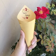 Перламутровый Золотой пользовательское имя конфетти бумажный стаканчик с красной розой рамка Свадьба для девичника вечерние украшения DIY 25 штук