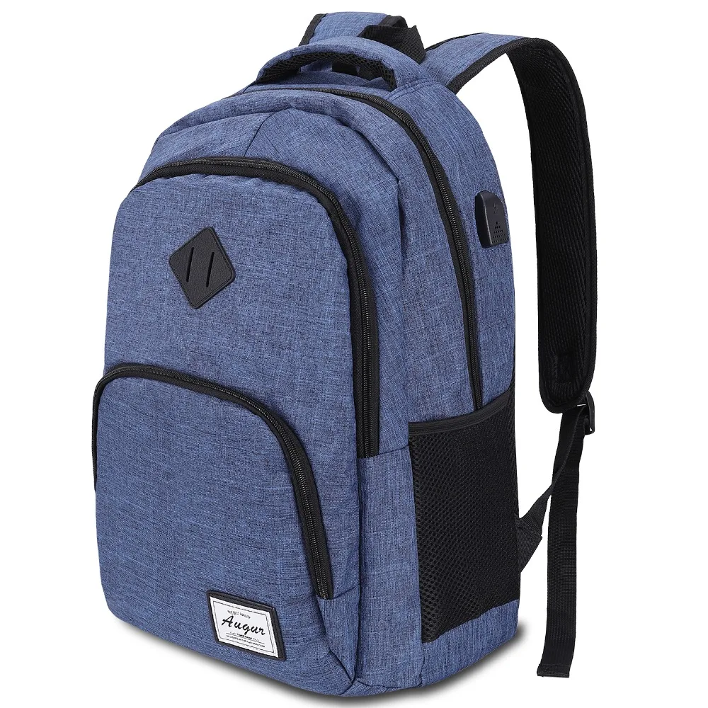 Unisex School Bag Multifunction USB charging Men 15inch Laptop Backpacks For Teenager Fashion Men and Women Travel backpack (13)