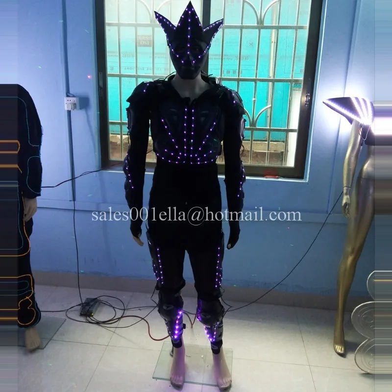 Led luminous laser dance costume04