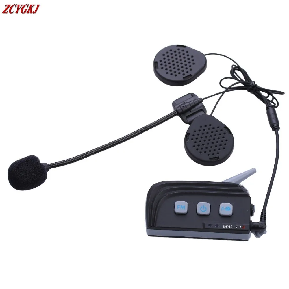 2016 Newest Dual Bluetooth 4 0 1500M Motorcycle Helmet Intercom headset Wireless Moto Interphone with FM