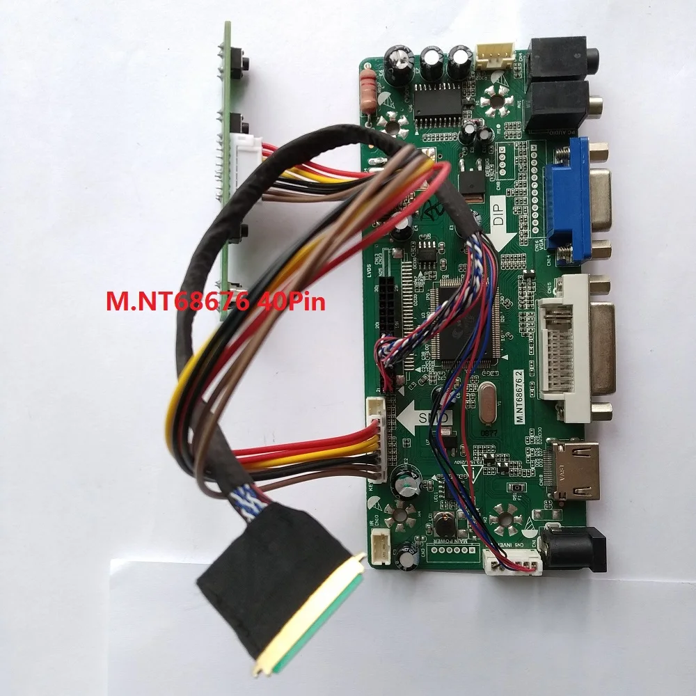 

For CLAA156WA/LP156WH2(TL)(AA) monitor Card Driver board 15.6" VGA HDMI LCD LED Controller kit 1366X768 LVDS Screen
