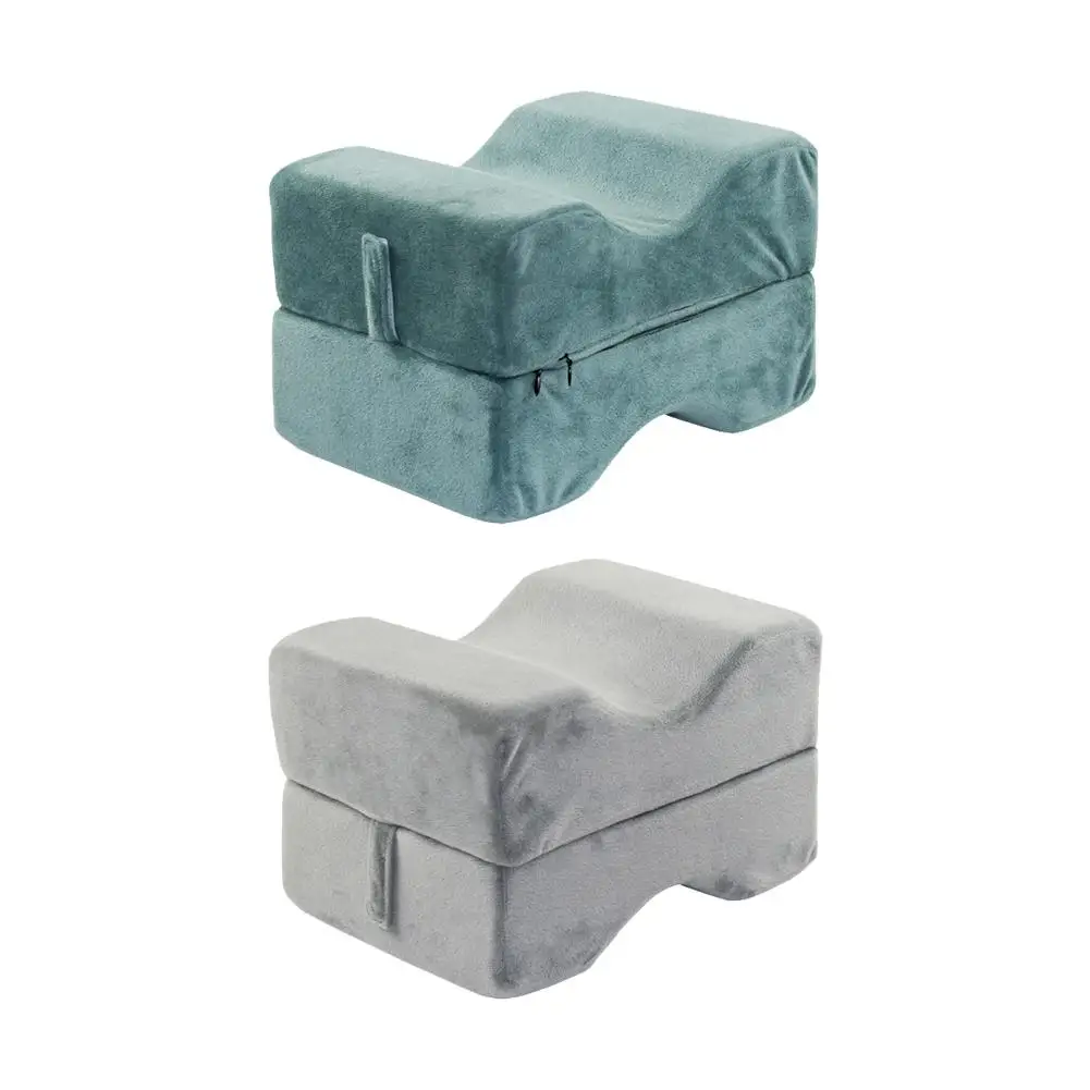 Foot Care Pillow Memory Foam Clip Leg Pillow Big Knee Leg Pregnancy Maternity Body Pillow Massage Footrest Pads Cushion