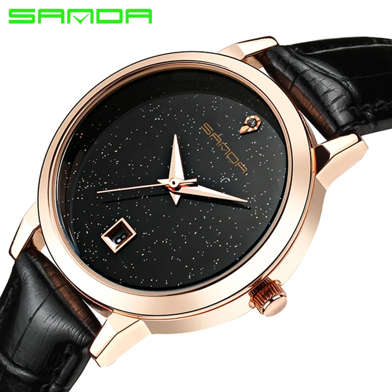 Часы SANDA женские модные водонепроницаемые 2018|montre brand|montre fashionmontre femme |