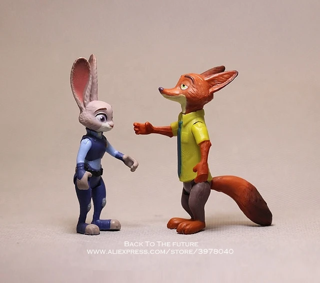 Zootopia Disney Personagens Mchorn & Esquilo Segurança