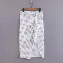 Новое поступление, XL40-2104 юбки с принтом в европейском и американском стиле