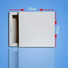 10*10 см мини хлопок 300 г пустой холст доска 4in* 4in