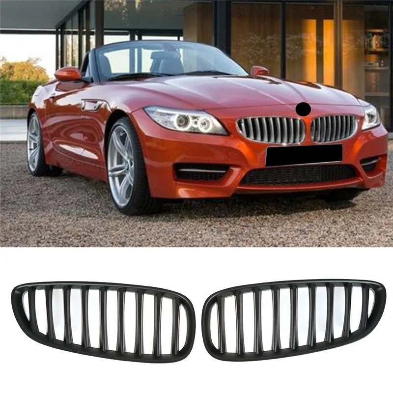 Матовый черный передний бампер для BMW 2009-2015 Z Series Z4 E89 18i 20i 23i 35is 28i 30i 35i | Автомобили и
