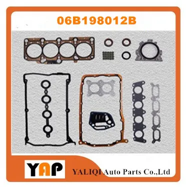 

Overhaul Gasket Kit Engine FIT FORAUDI VW GOLF GTI JETTA 5 Valve PASSAT A4 TT 1.8L 20V L4 06B198012B 06A198012 1997-2006