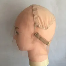 3 шт./лот полный Кружево парик Кепки База для изготовления Полная Hand Made Искусственные парики с регулируемым Бретели для нижнего белья Glueless ткачество Кепки настроить DIY