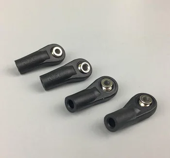 

4PCs 25mm M3 M4 Plastic Bend Pulling Rod End Ball Head Buckle Connecting For RC Car Crawler Rock Model Cars