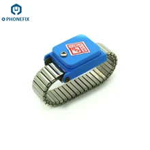 PHONEFIX беспроводной Регулируемый Антистатический браслет электростатический ESD discharge кабель с застежкой