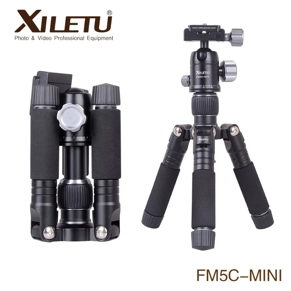 XILETU FM5C MINI алюминиевый штатив мини цифровая зеркальная камера подставка легкий