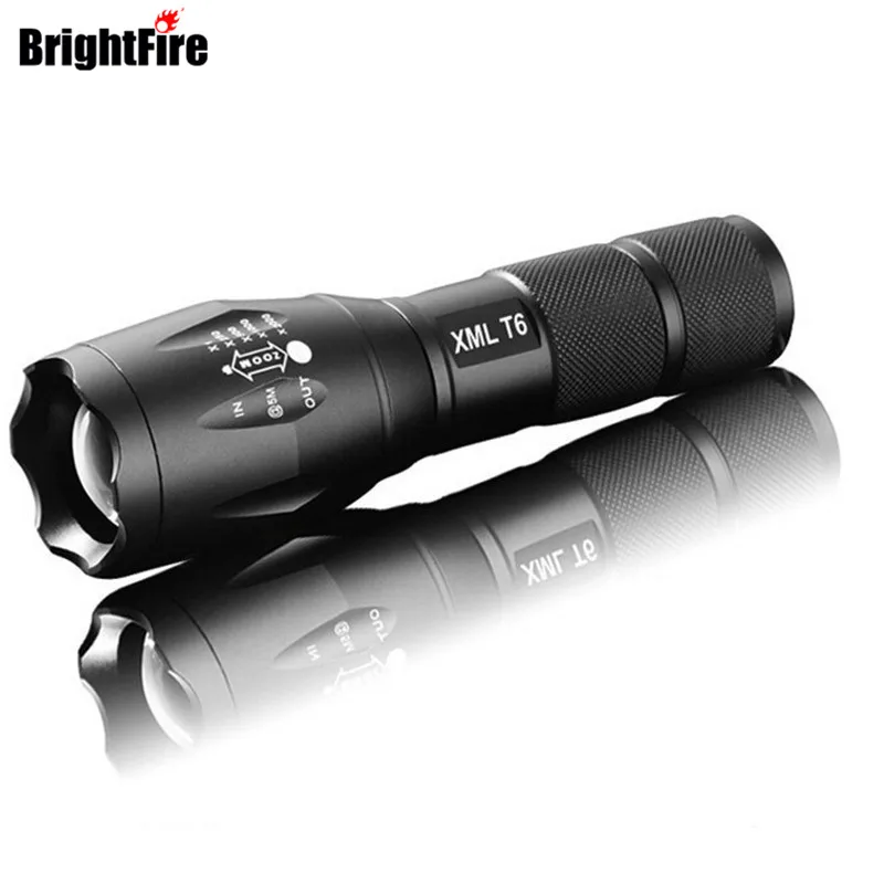 

Ultra Bright 5 Mode XML T6 3800LM Zoomable Led Flashlight Waterproof Torch Lights Bike Light