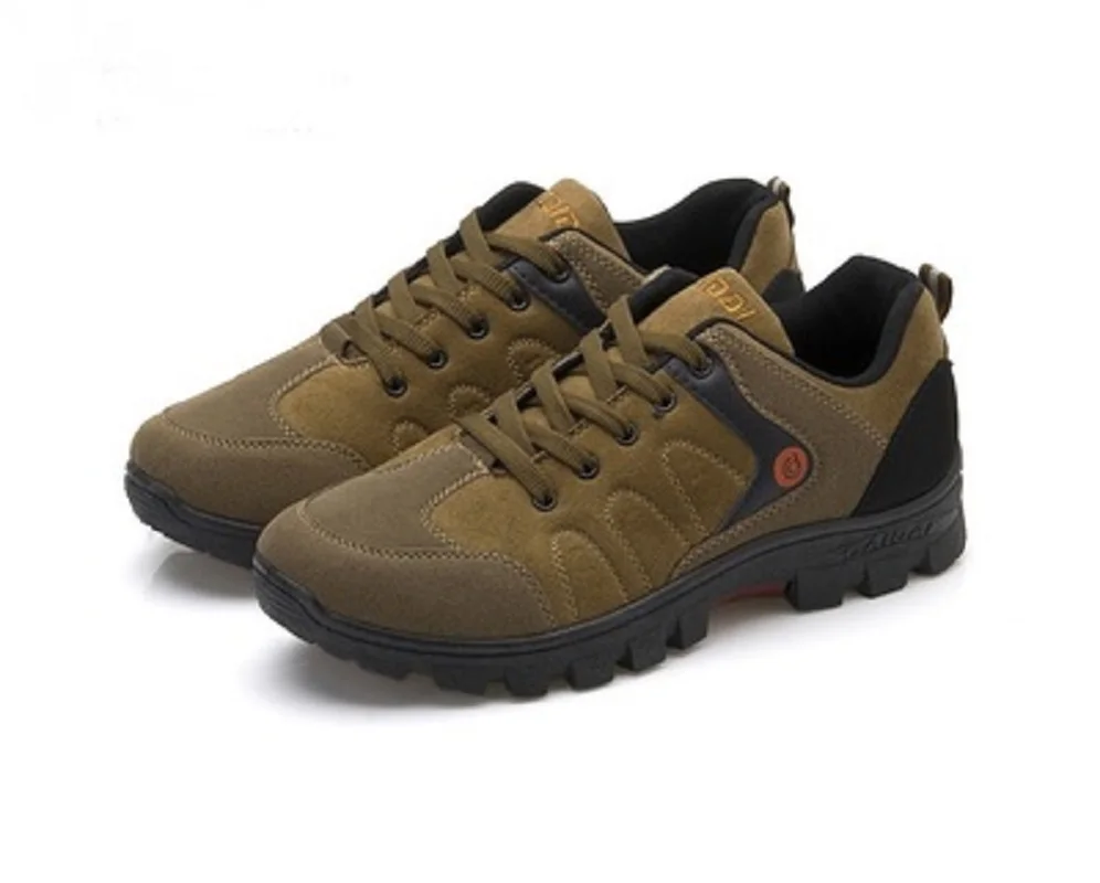 Men's  Work Shoes 2018 Solid Bottom Non-slip Wear-resistant Travel Shoes Outdoor Breathable Men Shoes Fishing Sneakers