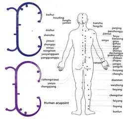 Самомассажная палка ТРИГГЕРНАЯ точка Спиночес Acupressure массаж глубокая ткань мышцы Релакс крюк Массажер шеи боли в спине