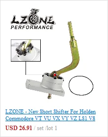 LZONE-Quick Shift короткий переключатель для Renault 5 19 Clio Mgane Turbo 16v с или без ручки переключения передач JR5309