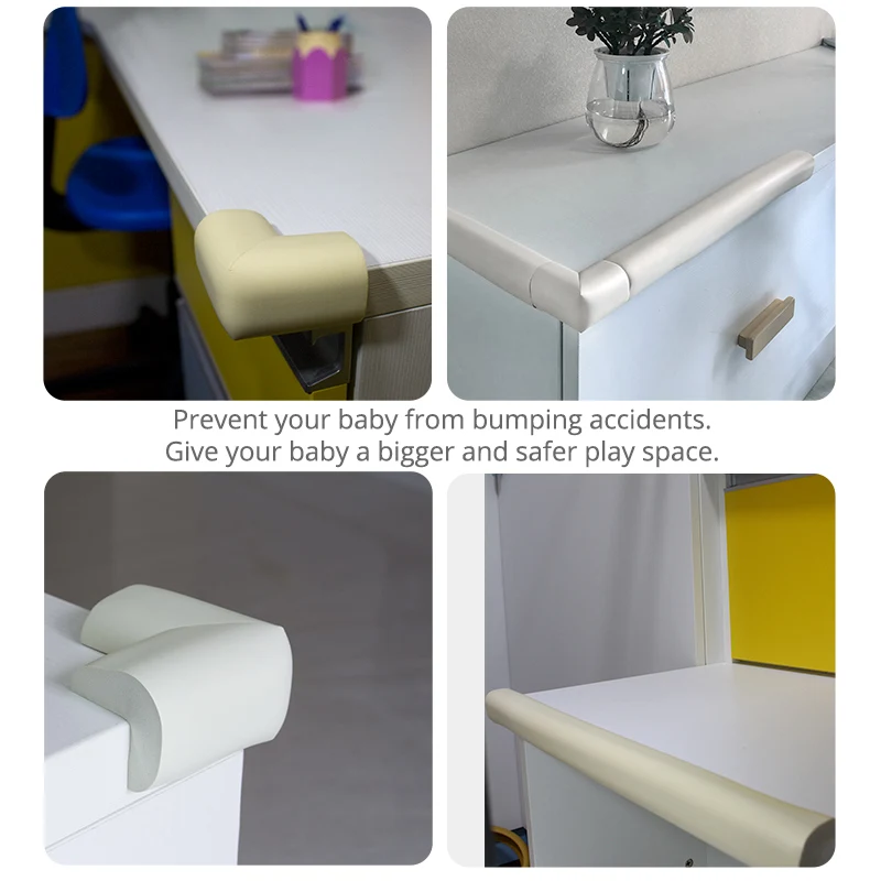 

4pcs Baby Safety Silicone Protector Table Corner Edge Protection Cover Children Anticollision Edge Child Corner Guards