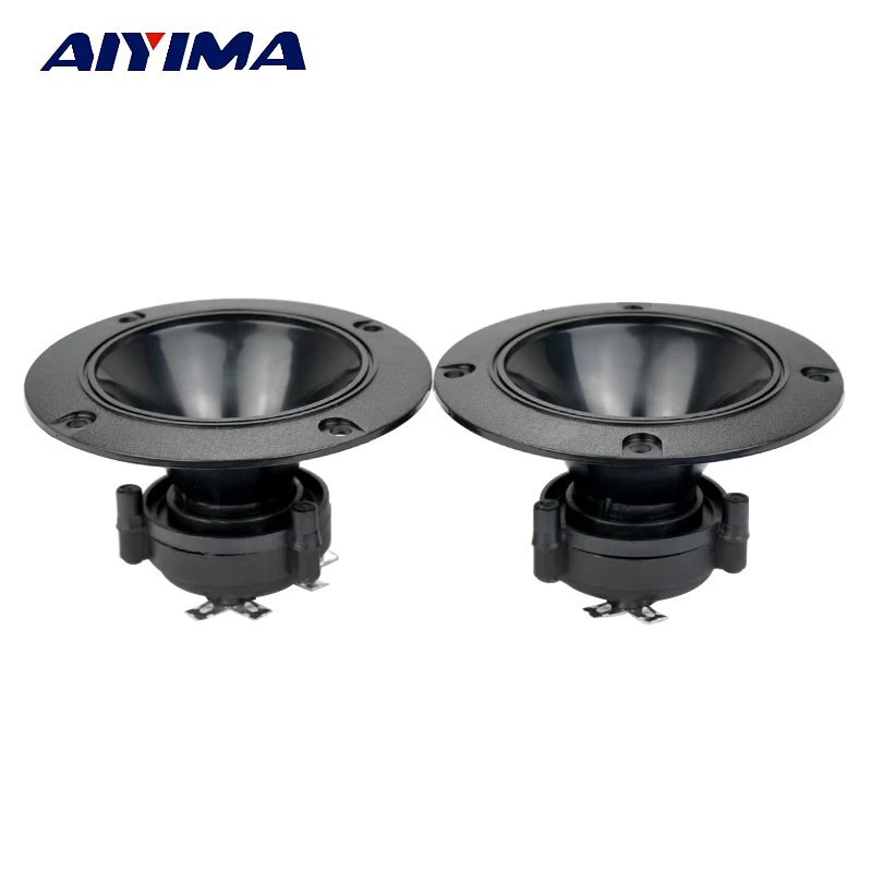 AIYIMA 2Pcs Audio Tweeters 98MM Piezoelectric Tweeter Audio Speaker 150W Treble Ceramic Piezo Loudspeakers