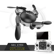 RCONLY KY901 KY901S мини-Дрон 2,4 ГГц 4CH 6-осевой гироскоп вертолет Micro RC Quadcopter RTF р/у складной карманный Дрон Квадрокоптер