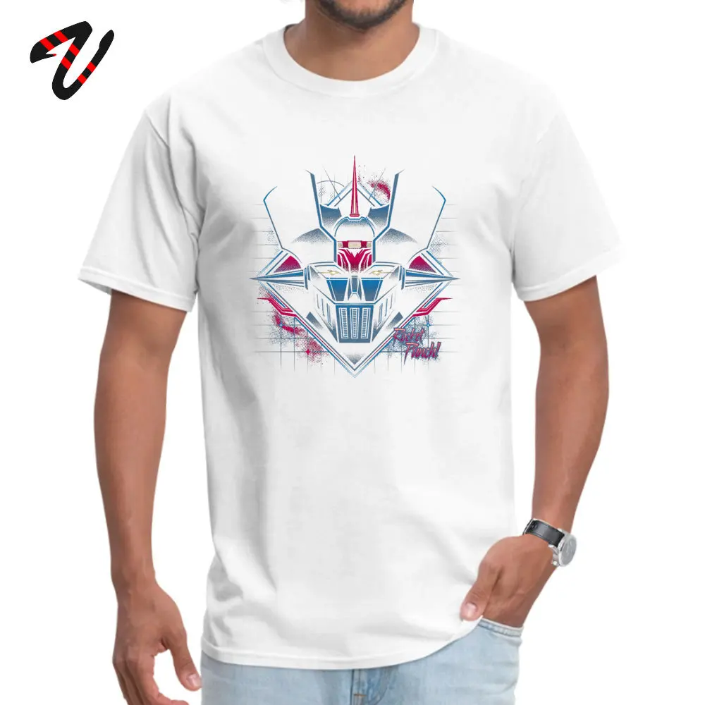 Ракеты удар Mazinger Футболка мужская футболка на День отца модный подарок для