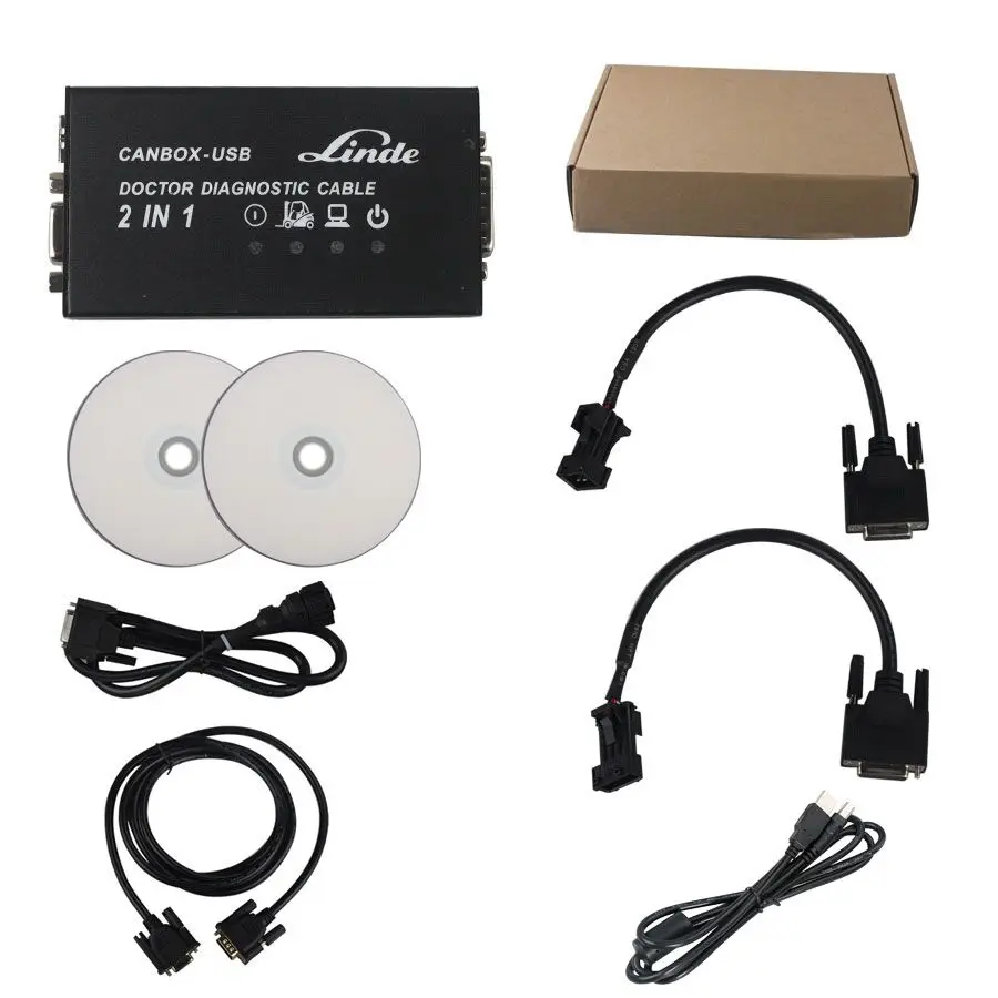 Linde Canbox and Doctor Diagnostic Cable 2 in 1