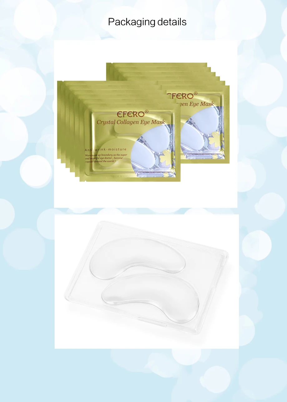 5/8/10/15packs Collagen Eye Mask Anti Aging Anti Puffiness Moisturizing Eye Masks Dark Circles Remover Eye Patches Gel Eye Pads