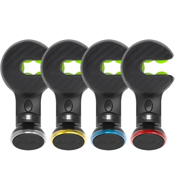 

ET Magnetic Phone Holder 2Pcs/Set Car Chair Back Phone Holder Stand with Hook 360 Rotating for Smartphone