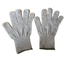 Анти-режущие перчатки защита HPPE защитная сетка Мясник анти-резка дышащие рабочие перчатки полиэтилен устойчивые к порезам перчатки