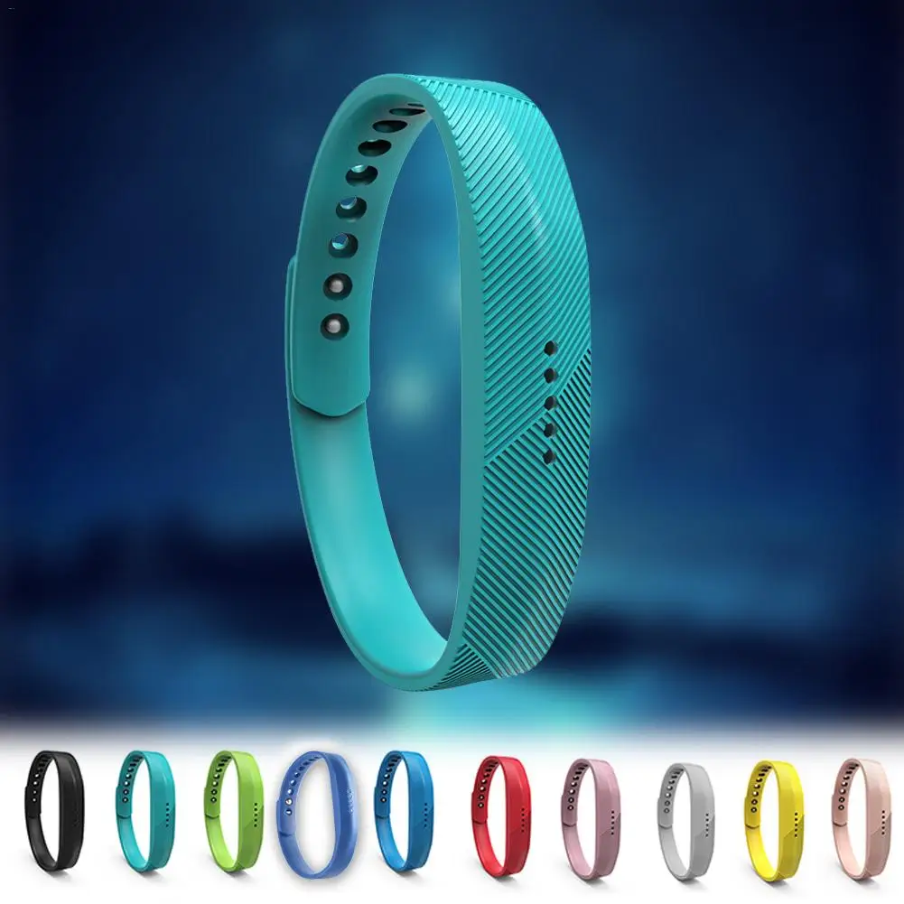 

Sport Silicone Wrist Band Strap Bracelet For Fitbit Flex 2 Smart Watch Size S Original High Quality Wrist Band Hot Sale