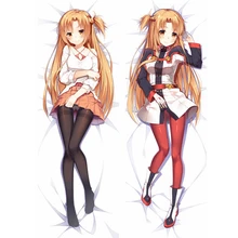 Аниме JK Sword Art Online Ordinal Scale Dakimakura Чехол на подушку для тела чехол с мультяшной девочкой Yuki Yuuki Asuna Hug Чехол на подушку