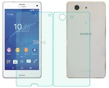 For Sony Z3 Compact Glass Film Front+Back Tempered Glass Screen Protector for Sony Xperia Z3 Compact Z3Mini D5803 D5833 For Sony Z3 Compact Glass Film Front+Back Tempered Glass Screen Protector for Sony Xperia Z3 Compact Z3Mini D5803 D5833