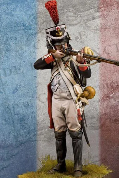 

75mm Resin Kits French Guards 1 Set Not Assembled Uncolored