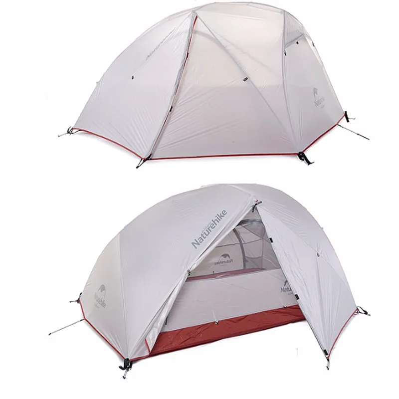 Двухслойная палатка Naturehike для 2 человек, водонепроницаемая палатка для улицы, Всесезонная палатка для кемпинга, альпинизма