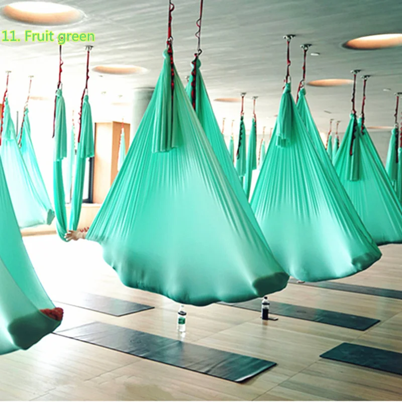 Prior Fitness Aerial Yoga Swing & Hammock Fabric for Improved Yoga Inversions, 
