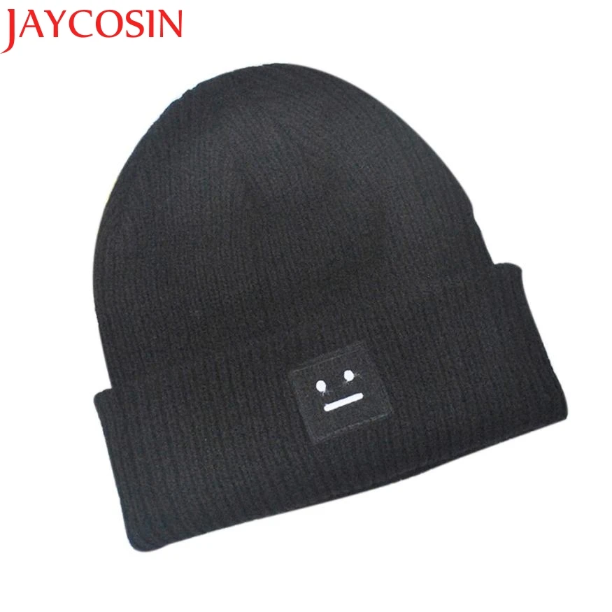 JAYCOSIN Skullies Beanies теплая зимняя объемная мешковатая вязаная шапка кепки шапочка в стиле хип-хоп шапки для женщин мужчин демисезонный шляпа