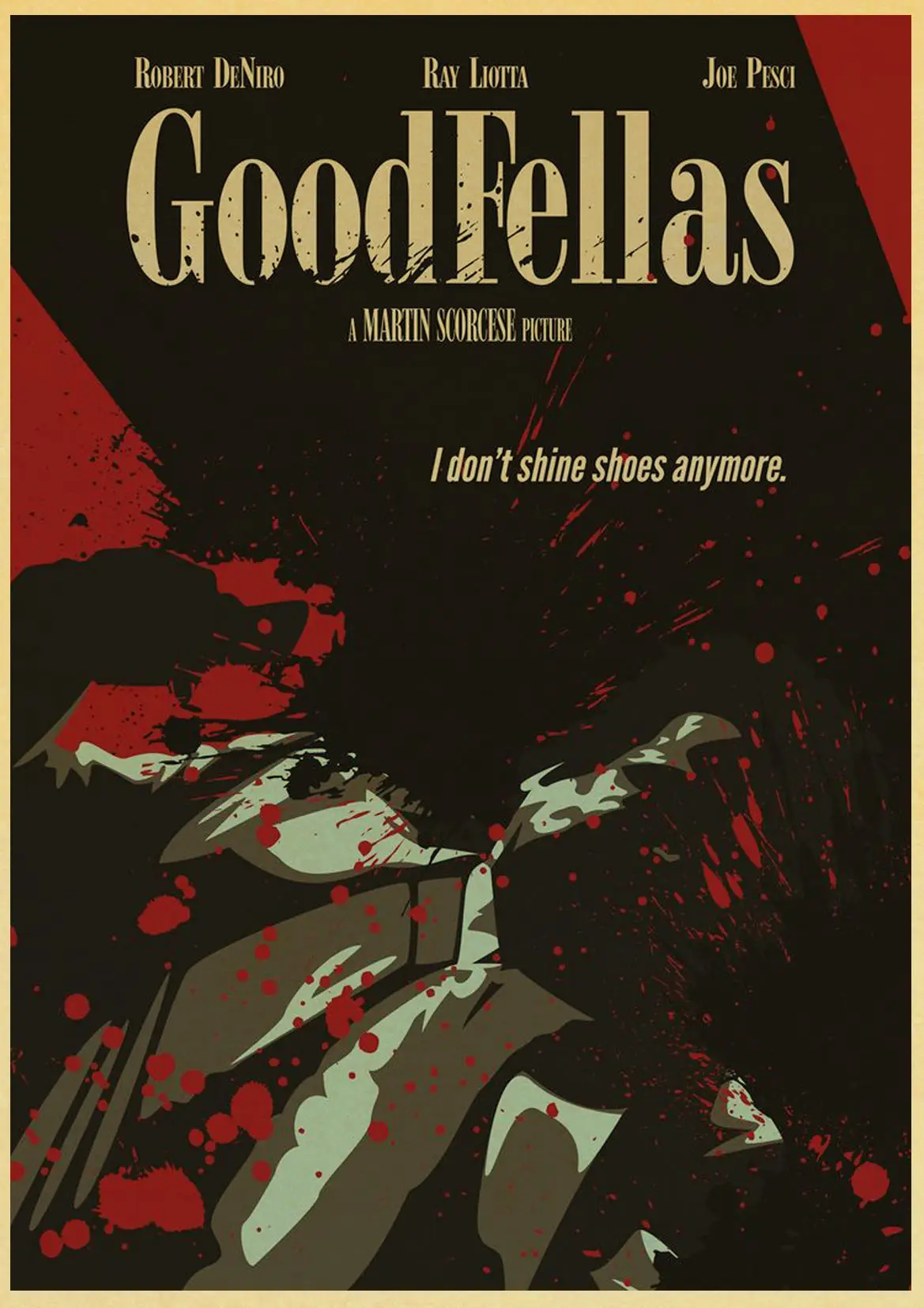 Винтажный Фильм Goodfellas Ретро плакаты крафт обои высокое качество живопись для домашнего декора наклейки на стену