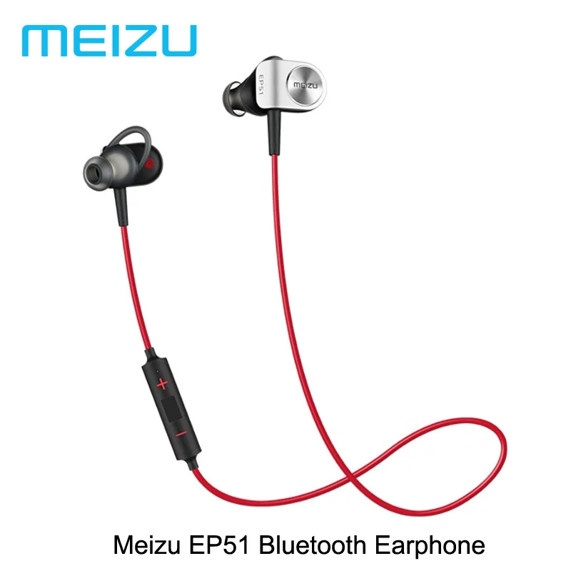 Original Meizu EP51 Wireless Bluetooth Earphone In-Ear Earbuds Apt-X Stereo Waterproof Sports With Microphone