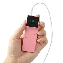 Махди Bluetooth MP3 плеер 8 г без потерь Музыкальный плеер Touch MP3 24 языков с Шагомер Регистраторы E-Book Спорт клип повязки